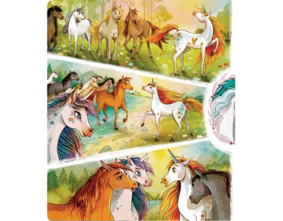 Albi Kouzelné čtení kniha Koně a jednorožci