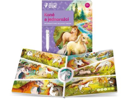 Albi Kouzelné čtení kniha Koně a jednorožci