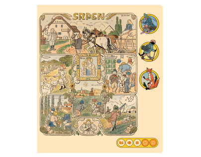 Albi Kouzelné čtení kniha Kouzelný svět Josefa Lady CZ