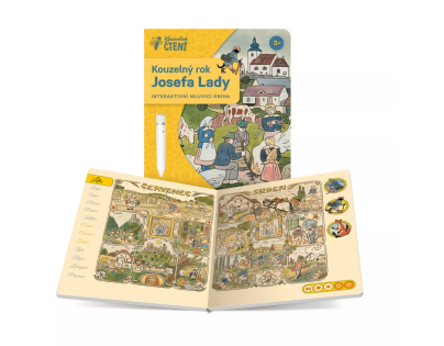 Albi Kouzelné čtení kniha Kouzelný svět Josefa Lady CZ
