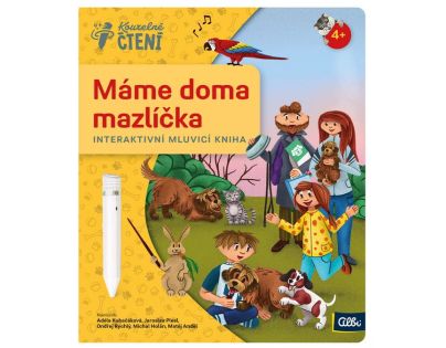 Albi Kouzelné čtení Kniha Máme doma mazlíčka