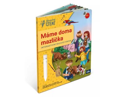Albi Kouzelné čtení Kniha Máme doma mazlíčka