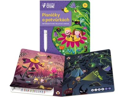 Albi Kouzelné čtení Kniha Písničky o potvůrkách