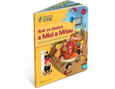 Albi Kouzelné čtení Kniha Rok ve školce s Mici a Mňau