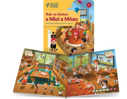 Albi Kouzelné čtení Kniha Rok ve školce s Mici a Mňau