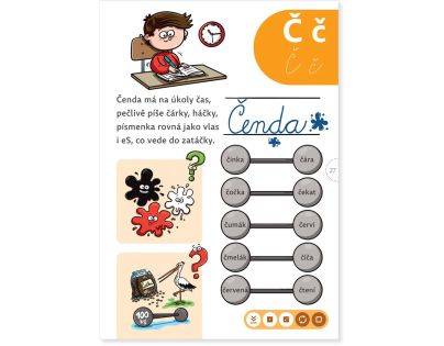 Albi Kouzelné čtení kniha Slabikář