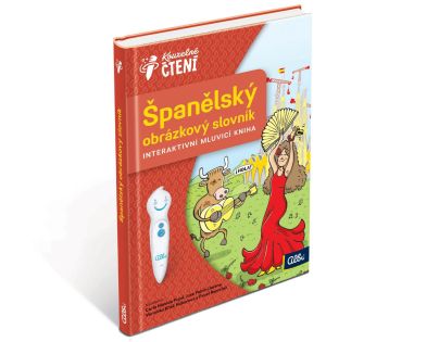 Albi Kouzelné čtení Kniha Španělský obrázkový slovník