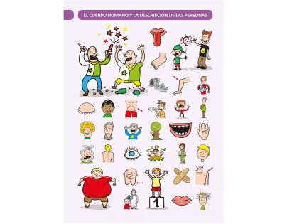 Albi Kouzelné čtení Kniha Španělský obrázkový slovník