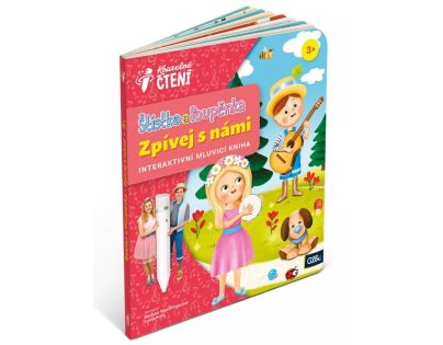 Albi Kouzelné čtení Kniha Štístko a Poupěnka - Zpívej s námi
