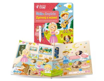 Albi Kouzelné čtení Kniha Štístko a Poupěnka - Zpívej s námi