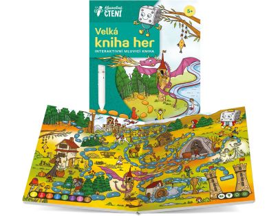 Albi Kouzelné čtení kniha Velká kniha her