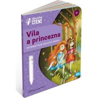 Albi Kouzelné čtení Kniha Víla a princezna CZ 4