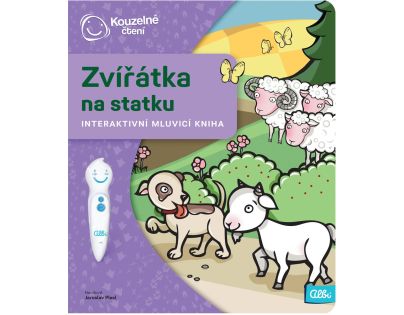 Albi Kouzelné čtení Kniha Zvířátka na statku