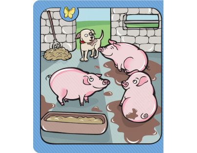 Albi Kouzelné čtení Kniha Zvířátka na statku