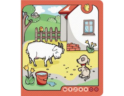 Albi Kouzelné čtení Kniha Zvířátka na statku