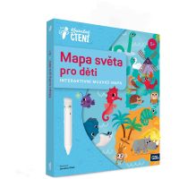 Albi Kouzelné čtení Mapa světa pro děti