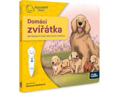 Albi Kouzelné čtení Minikniha Domácí zvířata CZ