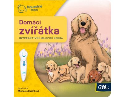 Albi Kouzelné čtení Minikniha Domácí zvířata CZ