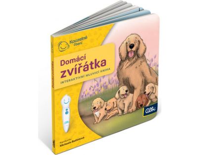 Albi Kouzelné čtení Minikniha Domácí zvířata CZ