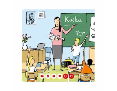 Albi Kouzelné čtení Minikniha povolání Učitel