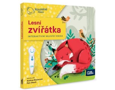 Albi Kouzelné čtení Minikniha pro nejmenší Lesní zvířátka CZ