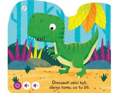 Albi Kouzelné čtení Minikniha s výsekem Dinosauři CZ