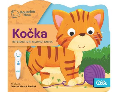 Albi Kouzelné čtení Minikniha s výsekem Kočka CZ