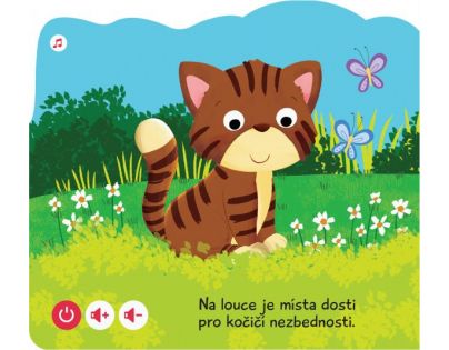 Albi Kouzelné čtení Minikniha s výsekem Kočka CZ