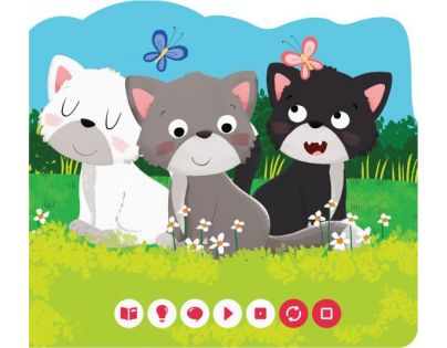 Albi Kouzelné čtení Minikniha s výsekem Kočka CZ