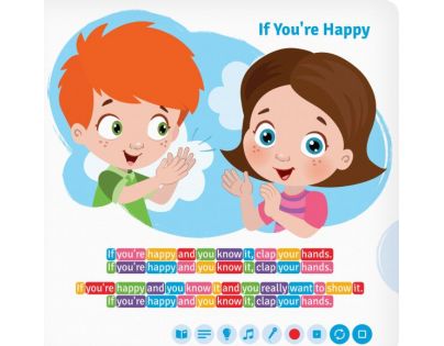 Albi Kouzelné čtení My English Song book SK