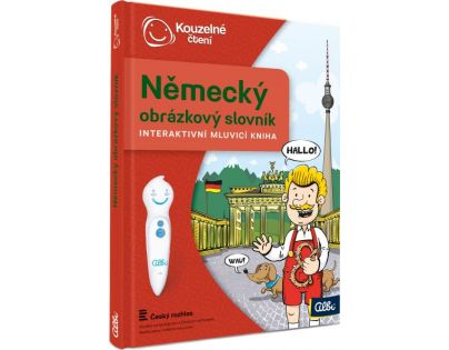 Albi Kouzelné čtení Německý obrázkový slovník CZ