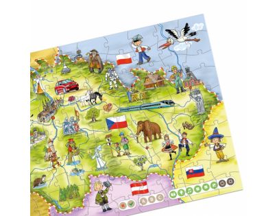 Albi Kouzelné čtení Puzzle Česká republika