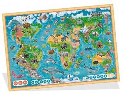 Albi Kouzelné čtení Puzzle Planeta zvířat - Poškozený obal