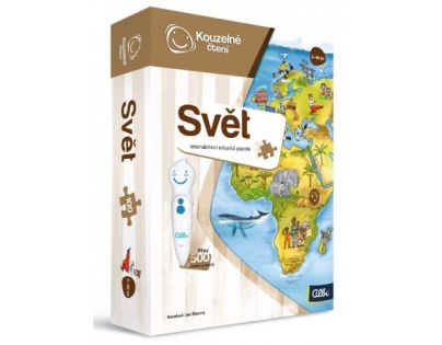 Albi Kouzelné čtení Puzzle Svět