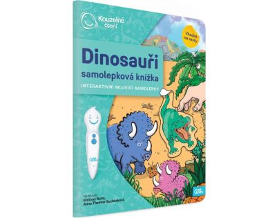 Albi Kouzelné čtení Samolepková knížka Dinosauři CZ
