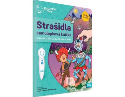 Albi Kouzelné čtení Samolepková knížka Strašidla CZ