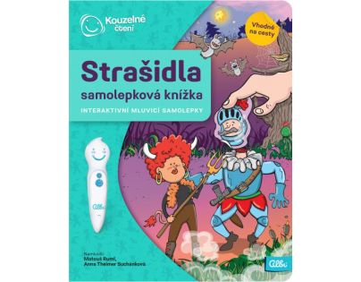 Albi Kouzelné čtení Samolepková knížka Strašidla CZ
