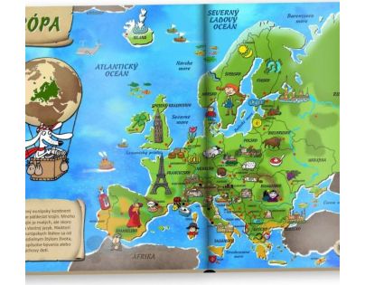 Albi Kúzelné čítanie Kniha Atlas sveta SK
