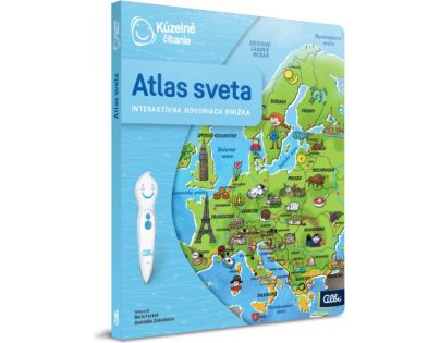Albi Kúzelné čítanie Kniha Atlas sveta SK
