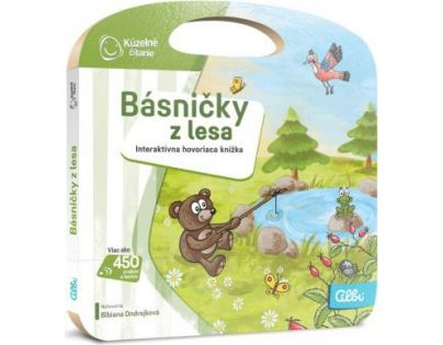 Albi Kúzelné čítanie Kniha Básničky z lesa SK
