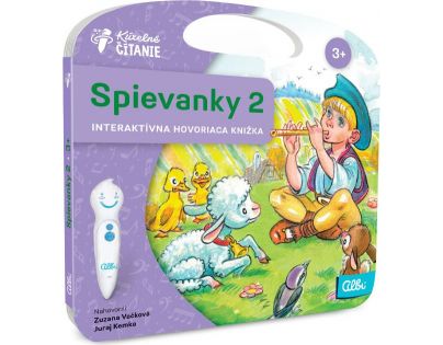 Albi Kúzelné čítanie Kniha Spievanky 2 SK