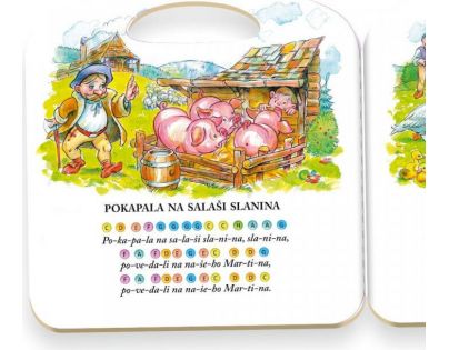 Albi Kúzelné čítanie Kniha Spievanky 2 SK