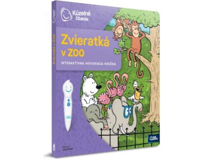 Albi Kúzelné čítanie Kniha Zvieratká v Zoo SK