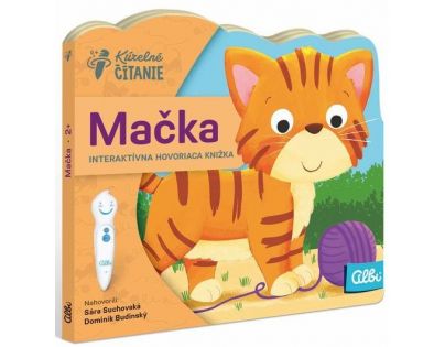 Albi Kúzelné čítanie Minikniha s výsekom Mačka SK