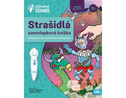 Albi Kúzelné čítanie Samolepková knižka Strašidlá SK