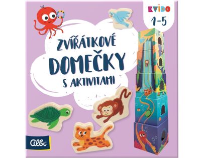 Albi Kvído - Zvířátkové domečky s aktivitami