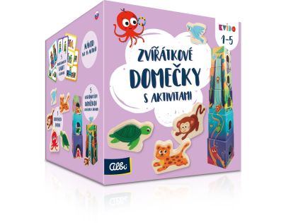 Albi Kvído - Zvířátkové domečky s aktivitami
