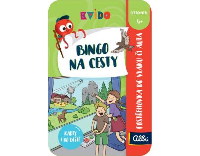Albi Kvído Bingo na cesty Postřehovka do vlaku