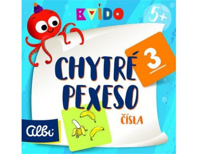 Albi Kvído Chytré pexeso Čísla