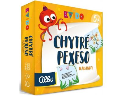 Albi Kvído Chytré pexeso Hádanky